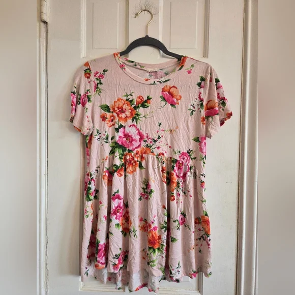 Lovely Melody Vibrant Floral Top - Picture 1 of 3